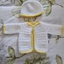 Handmade premature baby cardigans 5-7 lb Image 3