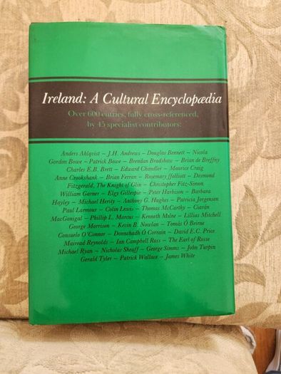 Ireland. A Cultural Encyclopedia Edited By Brian De Breffny. 328 Illusions. 20 In Colour. First Edition Large Volume Hardback With Dustjacket In Good Condition.