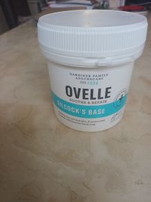 Ovelle Silcock's Base  Soothe & Repair  Cream X 2.  New  (Sealed).