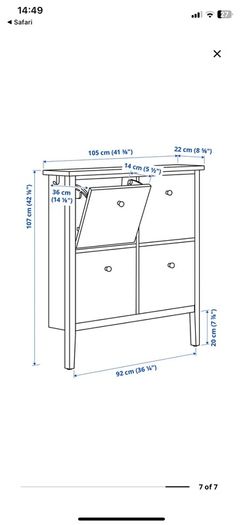 IKEA shoe rack