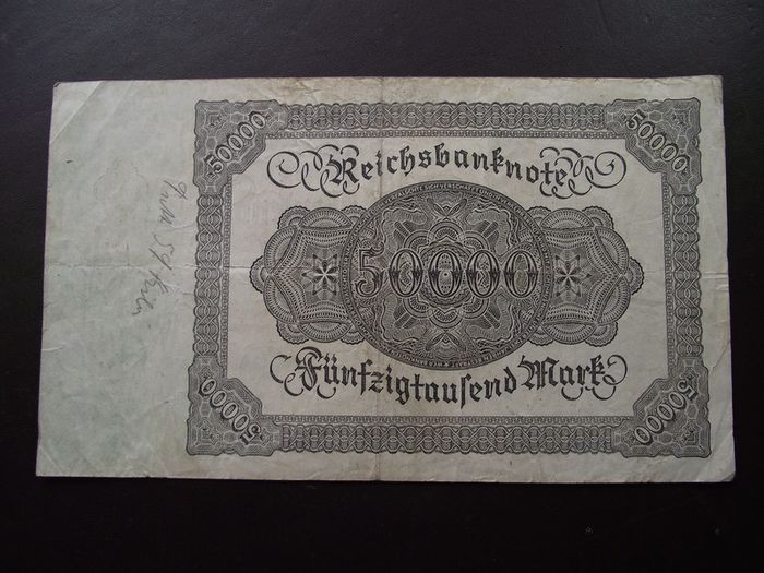 Germany. Reichsbanknote. 50000 Mark (19.11.1922)