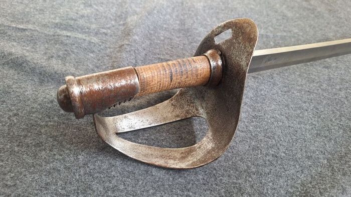 antique cavalry sword