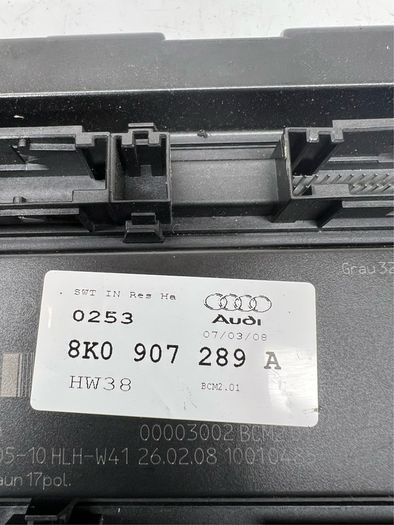 2009 Audi A5 Convenience Control Module Genuine 8k0907289a A2l4b510s