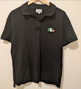 Ireland Flag Lacoste polo shirt XL Football Rugby Casuals