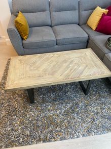 Oak coffee table