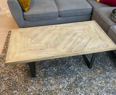 Oak coffee table