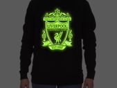 Liverpool sweatshirt glow in the dark sveatshirt liverpool jumper sweatshirt