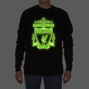 Liverpool sweatshirt glow in the dark sveatshirt liverpool jumper sweatshirt
