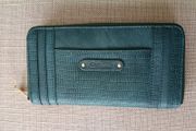 Ashwood Genuine leather purse dark teal sea green colour with gold coloured zipper etc never used in excellent condition with no issues see photos for sizes etc FREE STANDARD POSTAGE INCLUDED