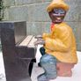 1960s Paper Mache Ray Charles Figure Image 4