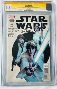 Star Wars CGC 9.8 Signature Series Star Wars #2