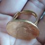 1941 Half Penies Coin Ring Uk Image 6