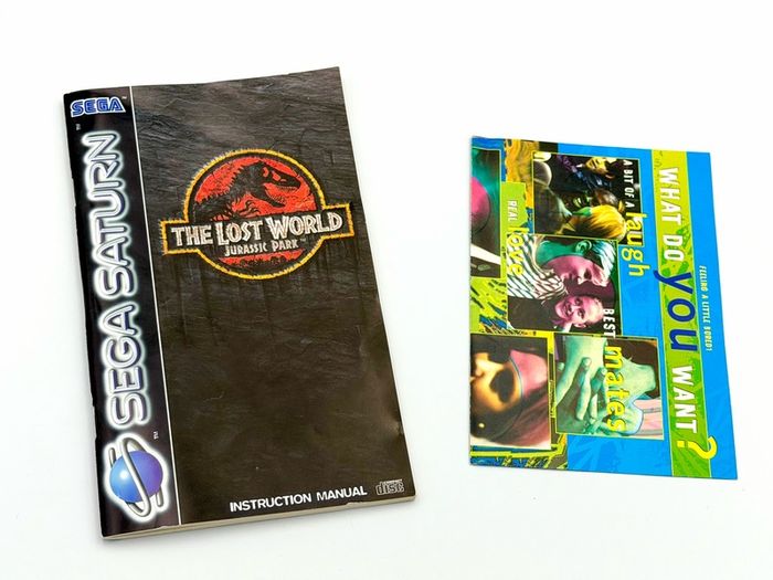 Jurassic Park The Lost World for Sega Saturn - Boxed