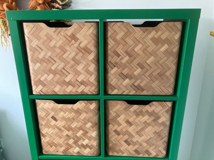Bamboo storage box