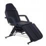 Beauty cosmetic bed chair with 2 cuvettes white black SPLIT Image 7