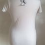 Gildan Ladies Slogan T-shirt Damn She Worked Hard New With Tags Size M White Can Post Image 5