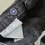 Zara girls black denim skirt age 8 Image 5