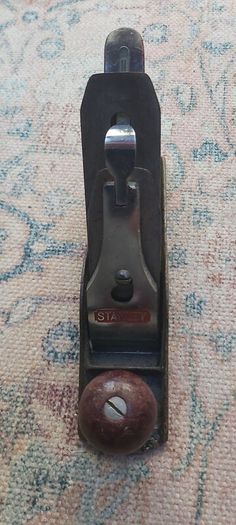 Vintage Stanley '3' Smoothing Hand Plane - For Sale