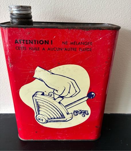 Vintage McCormick Hydraulic Oil Tin