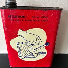 Vintage McCormick Hydraulic Oil Tin