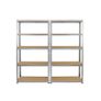 2 Pack Of Boltless Shelving Units Garage Shed Workshop Storage Image 2