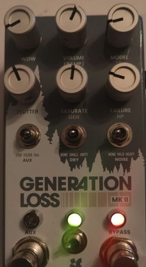 Chase Bliss Generation Loss MK2 Like New