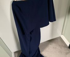 Ladies Navy Scarlett Jumpsuit - Stylish Detailing & Cut