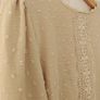 Beige blouse casual long sleeve, blouse,  summer , light material Image 6