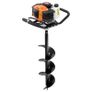 52cc Petrol Post Hole Digger 8in Auger Image 10