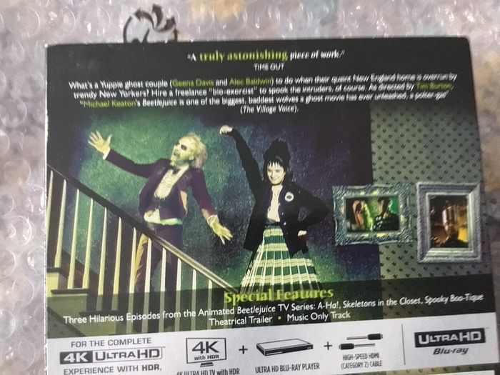 Beetlejuice 4K with Slipcover