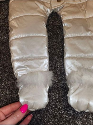 River Island baby girl pramsuit/ winter suit/