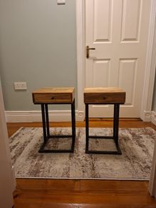 Pair of small beside lockers