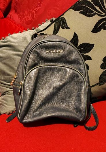 Price drop Michael Kors Black Leather Backpack Chic & Practical
