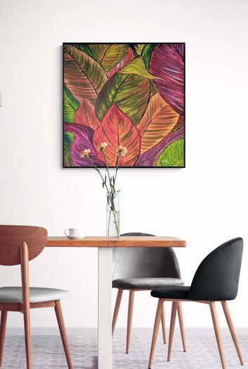 Original hand paint picture, painting by Strzala