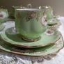 Beautiful Vintage Royal Albert 26 Piece Tea Set, Crown China, 1930s Image 7