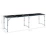 Folding Beer Pong Table 240 cm Black Image 10