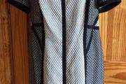 Marks and Spencer Black and white pencil dress size 18 postage included