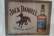 Jack Daniels Whiskey Steel Plaque - New &amp; Sealed