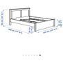 White Songesand Bed frame and mattress Image 7