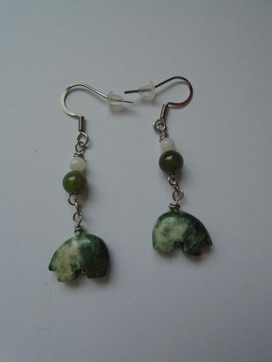 Handmade earrings, Drop earrings, Gemstone earrings, Gift