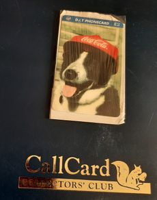 New mint call card in wrapping rare
