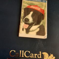 New mint call card in wrapping rare