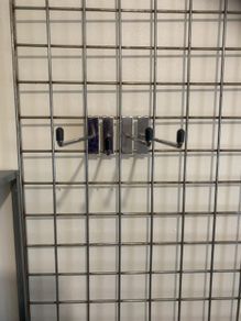 Hooks for Grid wall panels  12"