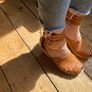 Tan leather Swedish Has-beens for H&M 39/6 Image 5