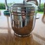 Vintage Chromium on Solid Brass Ice Bucket Image 4