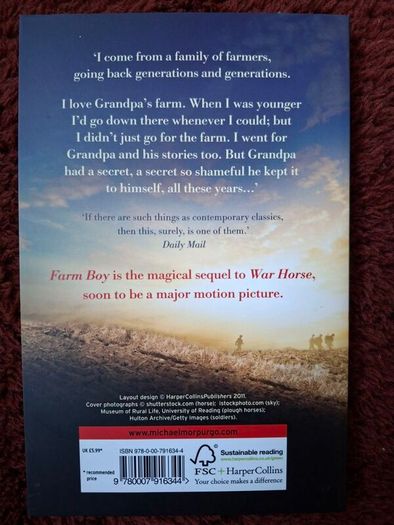 Farm Boy by Michael Morpurgo