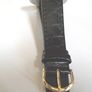 Lady of Guadalupe watch with black leather strap Image 3