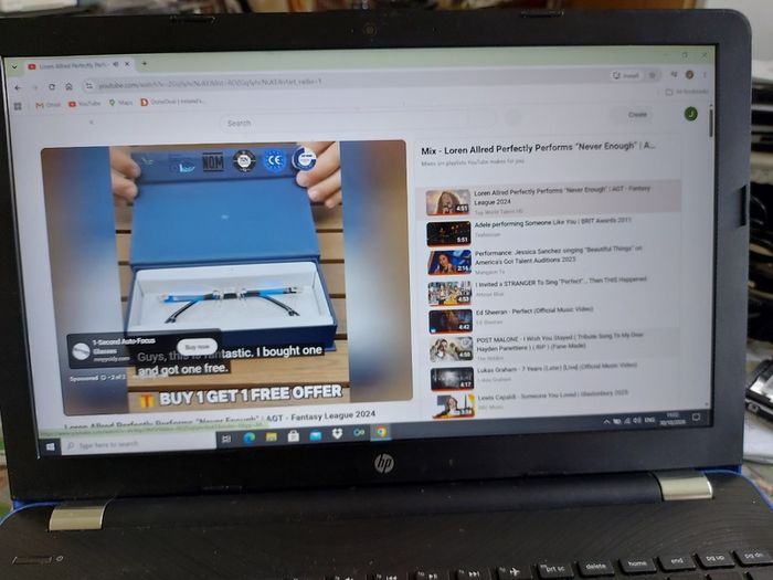 HP 15.6 inch Laptop, Model 15-bw059sa, AMD A6-9220 Radeon R4, 5 Compute Cores 2C plus 3G, 2.5GHz, 4GB Ram, 1 Terrabyte HDD, Windows 10, Microsoft Edge, Chrome, and VLC