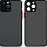 Smoke Silicone Case For iPhone 13 PRO MAX Cover with Camera Protector Image 2