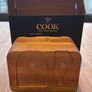 Small Acacia Wood Cheese Knife Block Image 8